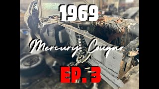 1969 Mercury Cougar Ep3Front Suspension and Rust Repair [upl. by Pacheco532]