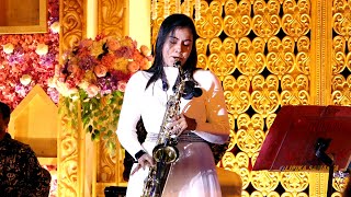 Kishore Kumar Song Saxophone Music  O Hansini Meri Hansini  Saxophone Queen Lipika  Bikash Studio [upl. by Ayrolg]