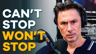 ZACH BRAFF Opens Up About Constantly Working and the Stress That Comes When He Stops [upl. by Adnana]