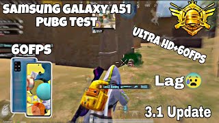 Samsung Galaxy A51 Pubg test 2024  Samsung A51 Pubg Test After 32 Update  Lag Test  Heat Test [upl. by Godber611]