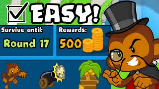 Professor Evil Today Easy Challenge BTD Battles [upl. by Annawik896]