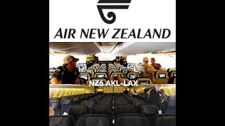 TRIP REPORTAir New Zealand Boeing 777200 AKLLAX Economy Class [upl. by Urd]