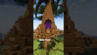 I build a MEGA TREE in Survival Minecraft  gaming vaporsmp building minecraft [upl. by Elawalo]