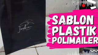 Cara Sablon Plastik Polymailer [upl. by Brew617]