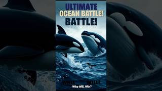 Killer Whale vs Sperm Whale The Ultimate Ocean Battle shorts trending animals vairalvideo [upl. by Justinian]