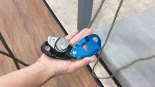 Petzl GriGri 2 Demonstration [upl. by Kathie96]