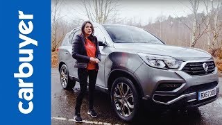 SsangYong Rexton SUV 2018 indepth review  Carbuyer [upl. by Aronoff]