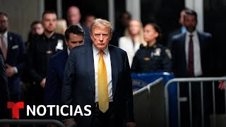 Trump asegura que los inmigrantes traen enfermedades contagiosas a EEUU  Noticias Telemundo [upl. by Atter2]