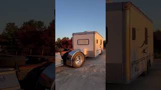 Fancy Camper camper camperlife fyp shortsvideo peterbilt truck trucker truckerlife [upl. by Ajidahk]