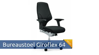 Bureaustoel Giroflex 64 [upl. by Sinaj]