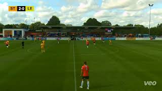 Match Highlights Stratford Town 3 Leiston 0 [upl. by Ajnot902]