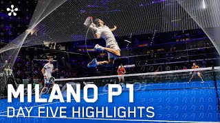 Milano Premier Padel P1 Highlights day 5 Men [upl. by Verbenia47]