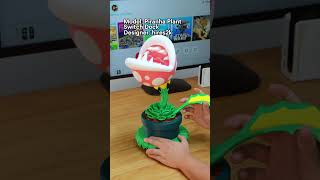 Piranha Plant Switch Dock Charging and TV  Hub designed by hires2k shorts [upl. by Pedaiah]