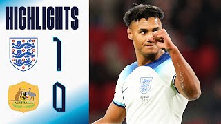 England 10 Australia  Watkins Second Half Goal Seals Win Over Socceroos  Highlights [upl. by Newton]