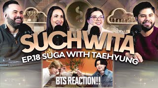 BTS quotSuchwita Ep 18 Suga with Vquot Reaction  Happy Birthday Taehyung 🥳🎂  Couples React [upl. by Yendahc]