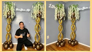 Balloon Decoration Balloon StyleBalloon Column [upl. by Nnyletak]