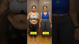 26 kgs Belly Fat loss Thyroid and Cholesterol Issues [upl. by Siroled]