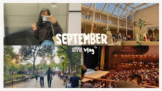 nyu vlog 2 September museums  studying  cooking [upl. by Chariot880]