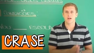 CRASE  RESUMO PARA O ENEM REDAÃ‡ÃƒO  Descomplica [upl. by Wehhtam]