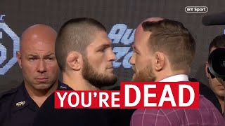 Conor McGregors best bits from UFC 229 Press Conference [upl. by Tnomyar]