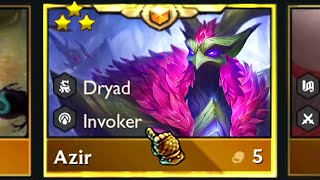 6 Dryad Azir ⭐⭐⭐ 3 Star  Set 11 [upl. by Yelime]