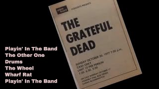 Grateful Dead 103077 Jam [upl. by Ahtrim881]