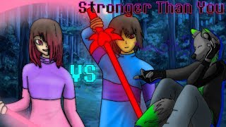 Stronger Than You Mashup Frisk vs Betty  Glitchtale Version [upl. by Aneral178]