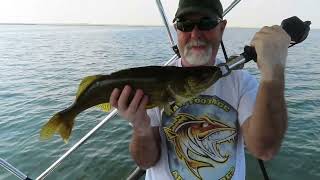 DEEP WATER WALLEYE AT CRAWLING VALLEY [upl. by Ronni]