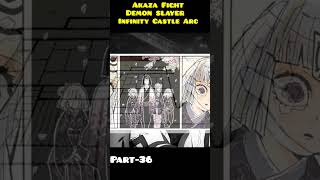 Akaza Vs Tanjiro Giyu Demon Slayer Infinity Castle Arc Hindi Explanation demonslayer shorts [upl. by Assiram]