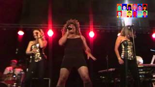 Exclusif Aioli and Yves Pujol Tina Turner Spectacle Show Live Place de lOpéra Toulon 2014 [upl. by Pfeffer]