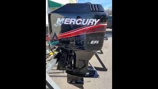 1998 Mercury 25L 200 HP 2Stroke EFI 20Inch Outboard Motor [upl. by Faun]