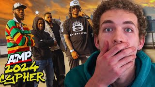 THIS THE BEST ONE  AMP FRESHMAN CYPHER 2024 REACTION [upl. by Leshia]