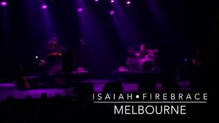 Isaiah Firebrace LIVE in Melbourne  Band Intro [upl. by Anyela]