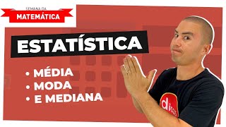 ESTATÍSTICA  Média  Moda  Mediana I Desvio Padrão [upl. by Aneliram]