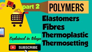 Polymers classification based on Molecular Forces ElastomersFibers ThermoplasticThermo setting [upl. by Llerut]