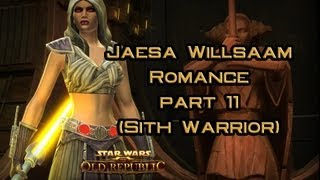 SWTOR Jaesa Willsaam Romance part 11 Light Side Darth [upl. by Atinehs159]