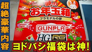 【2023年ガンプラ福袋開封】15万円のヨドバシカメラ製ガンプラ福袋の中身が総額〇〇万円でヤバすぎる！最新ガンプラとゴッドハンドのあのニッパーが！！ [upl. by Etnwahs]