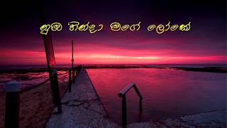 Adaraya Agamaki  Sandun Perera Song Lyrics Video [upl. by Phillipe]