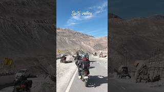 🇮🇳 📍Spiti valley travel spitivalley ladakh mauntains bikeride viralvideo 🔴 [upl. by Frankhouse]