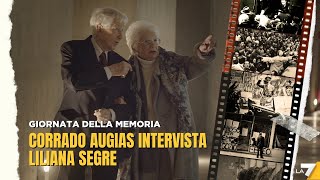 Giornata della Memoria lintervista di Corrado Augias a Liliana Segre [upl. by Akemad357]