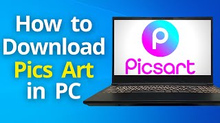 How to Download Picsart in pcLaptop windows 10  11 [upl. by Marcia]