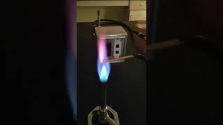 Potassium Chloride KCl Flame Test [upl. by Israeli]