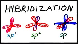 sp3 sp2 and sp Hybridization [upl. by Aven903]