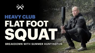 FIX Your Squat with Heavy Clubs [upl. by Tolmach]