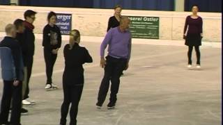 Willow Waltz  Jimmy Young Ice Dance Course Garmisch 2014 [upl. by Pliske]