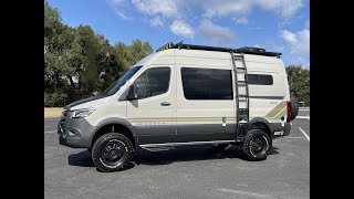 2024 Storyteller Overland Beast Mode AWD Lithonics Lithium System Mercedes Sprinter Turbo Diesel [upl. by Anoblav]