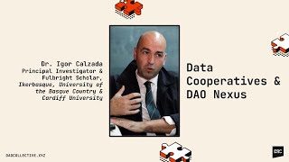 Data Cooperatives and the DAO Nexus  Dr Igor Calzada DRC  Stanford 2023 [upl. by Tnemelc]