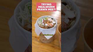 We Tried MEALWORM Prawn Noodles  Eatbook Shorts [upl. by Phaidra]