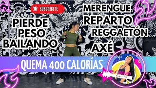 PIERDE PESO BAILANDO QUEMA 400 CALORIAS CARDIO DANCE [upl. by Fredrick391]