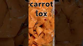 Vous connaissez ces carottes🥕 façon saumon fumé ideerecette carottes carrotlox apéritif [upl. by Ava]